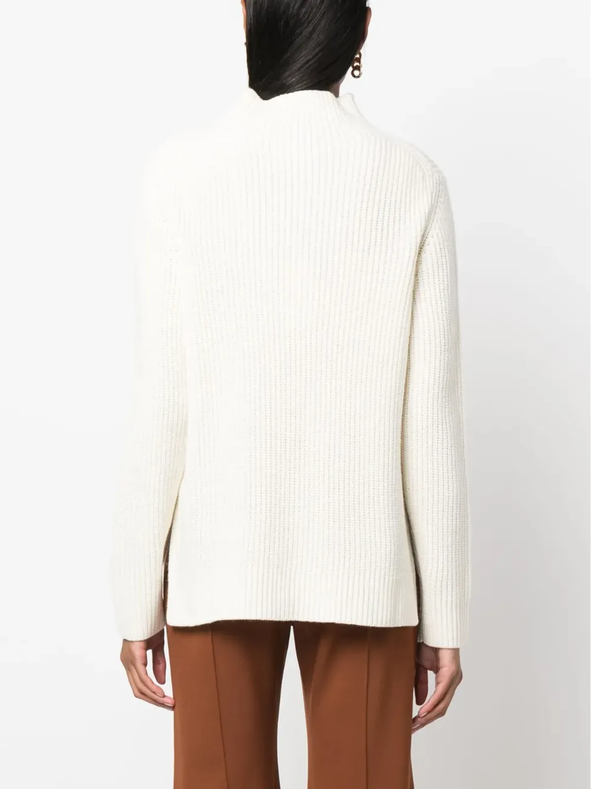 Michael Michael Kors ハイネックリブ編みニットセーター - 画像4