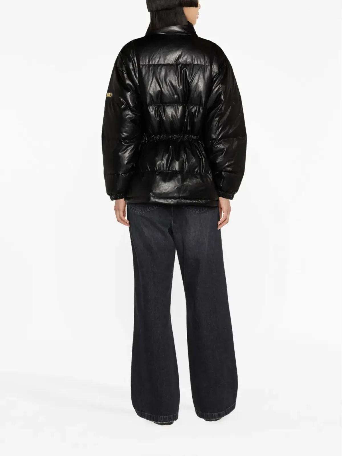 Michael Michael Kors フェイクレザー ダウンジャケット - 画像3