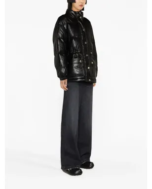Michael Michael Kors フェイクレザー ダウンジャケット - サムネイル4