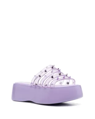 Jean Paul Gaultier x Melissa Punk Love Becky プラットフォーム・スライド - サムネイル2