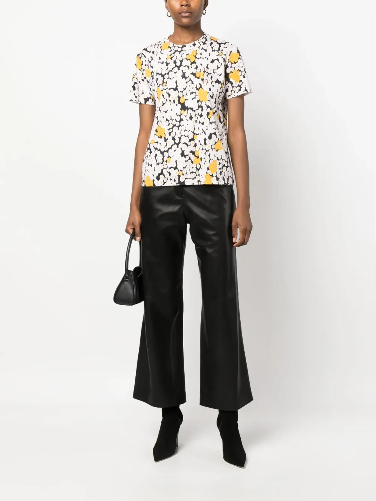 Lanvin オーバープリントコットンTシャツ - 画像2