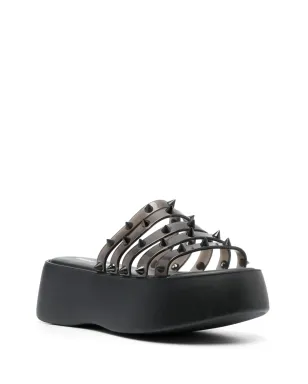 Jean Paul Gaultier x Melissa Punk Love Becky プラットフォームサンダル ブラック - サムネイル2