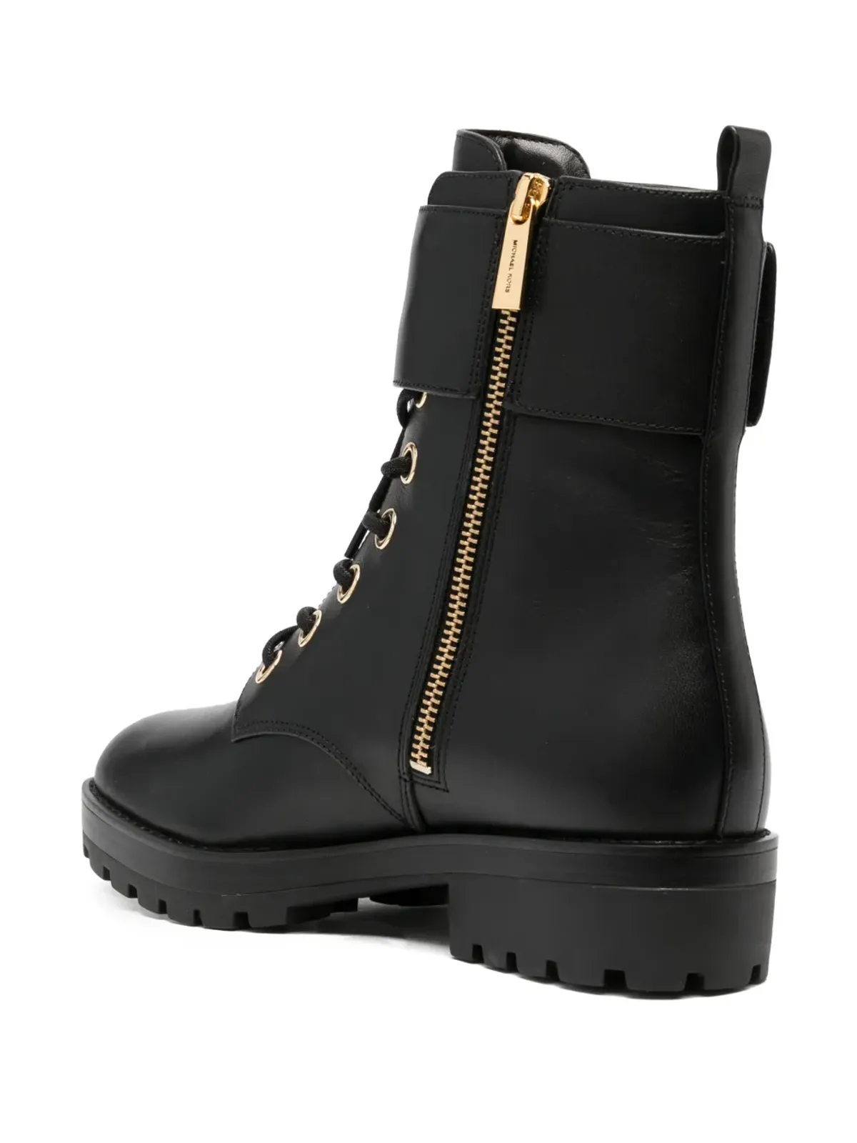 Michael Michael Kors Rory レースアップ レザーブーツ - 画像3