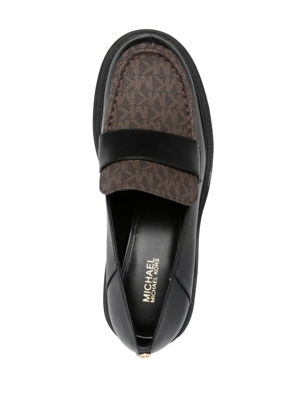 Michael Michael Kors ロッコ 75mm モノグラムプリント ローファー - 画像4
