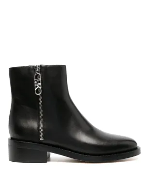 Michael Michael Kors Regan leather boots - Black - サムネイル1