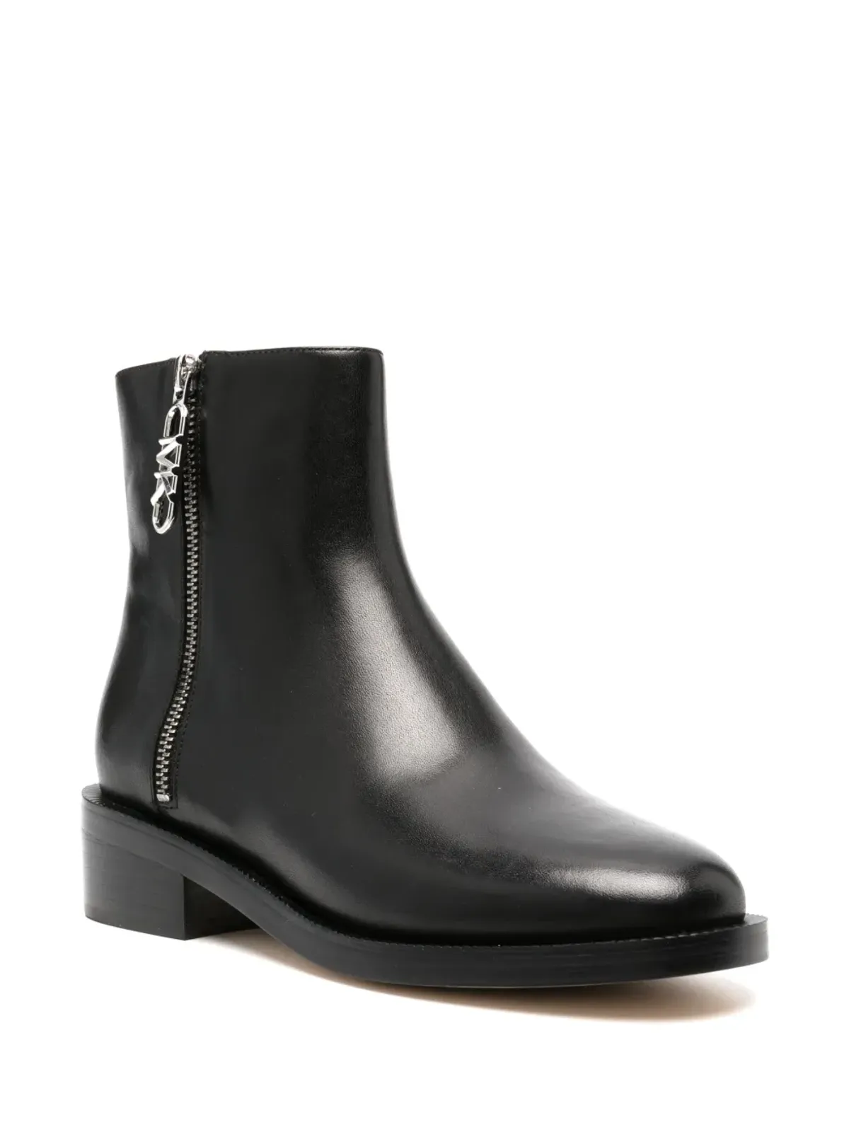 Michael Michael Kors Regan leather boots - Black - 画像2