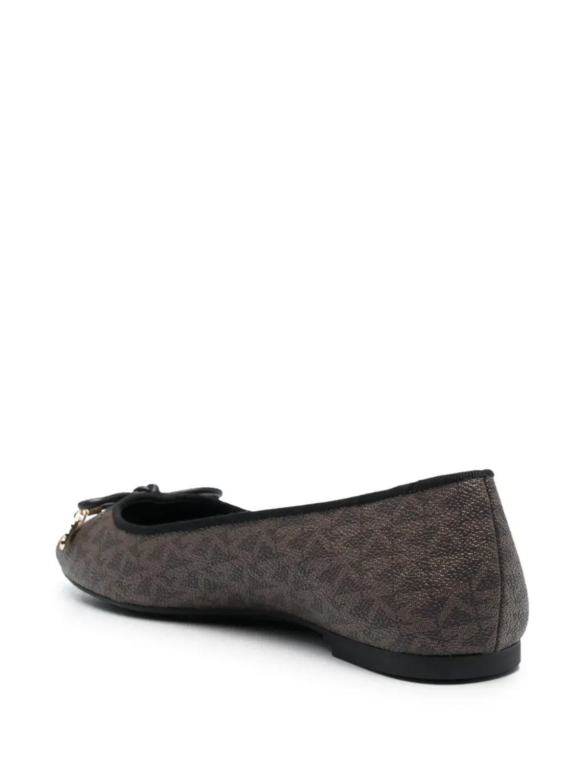 Michael Michael Kors Nori leather ballerina shoes - Brown - 画像3