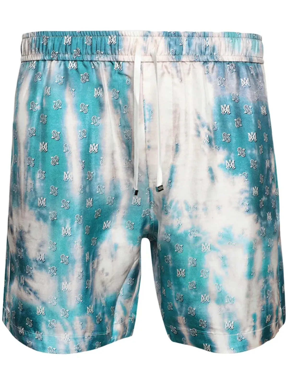 AMIRI モノグラムプリント・エラスティックウエストショーツ - 画像1