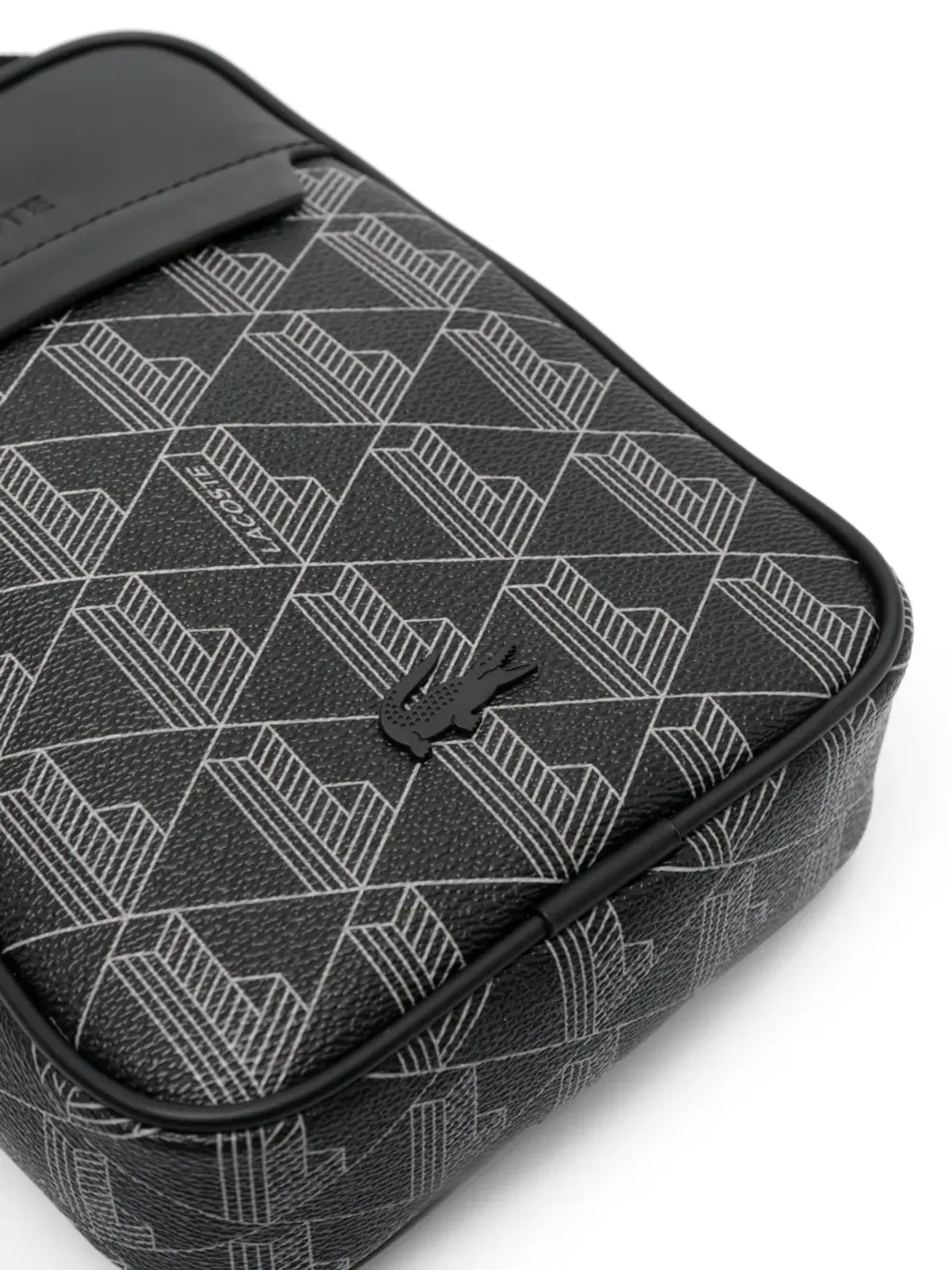 Lacoste The Blend モノグラム柄 メッセンジャーバッグ - 画像4