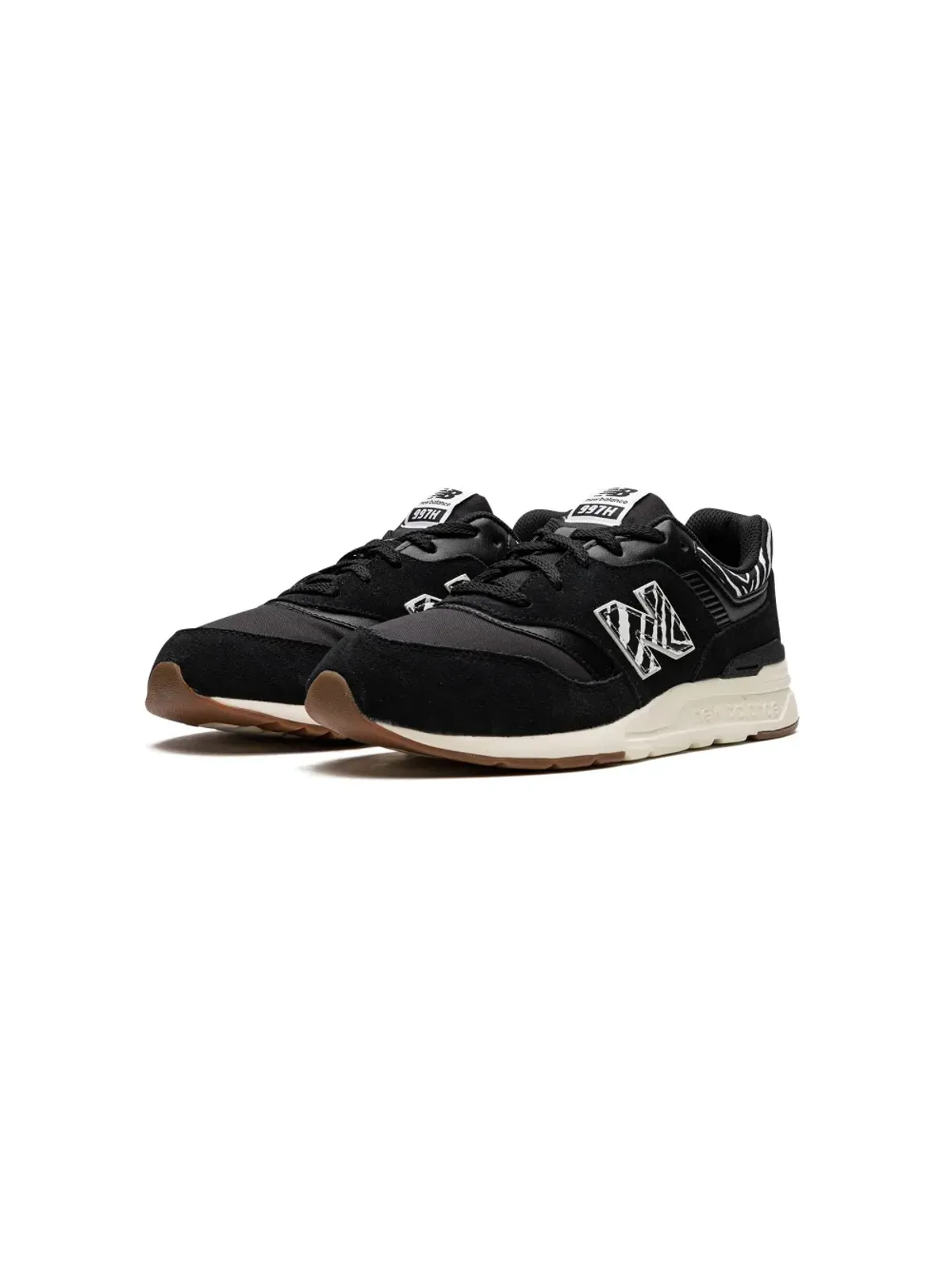 New Balance Kids 997 Zebra スニーカー - 画像3