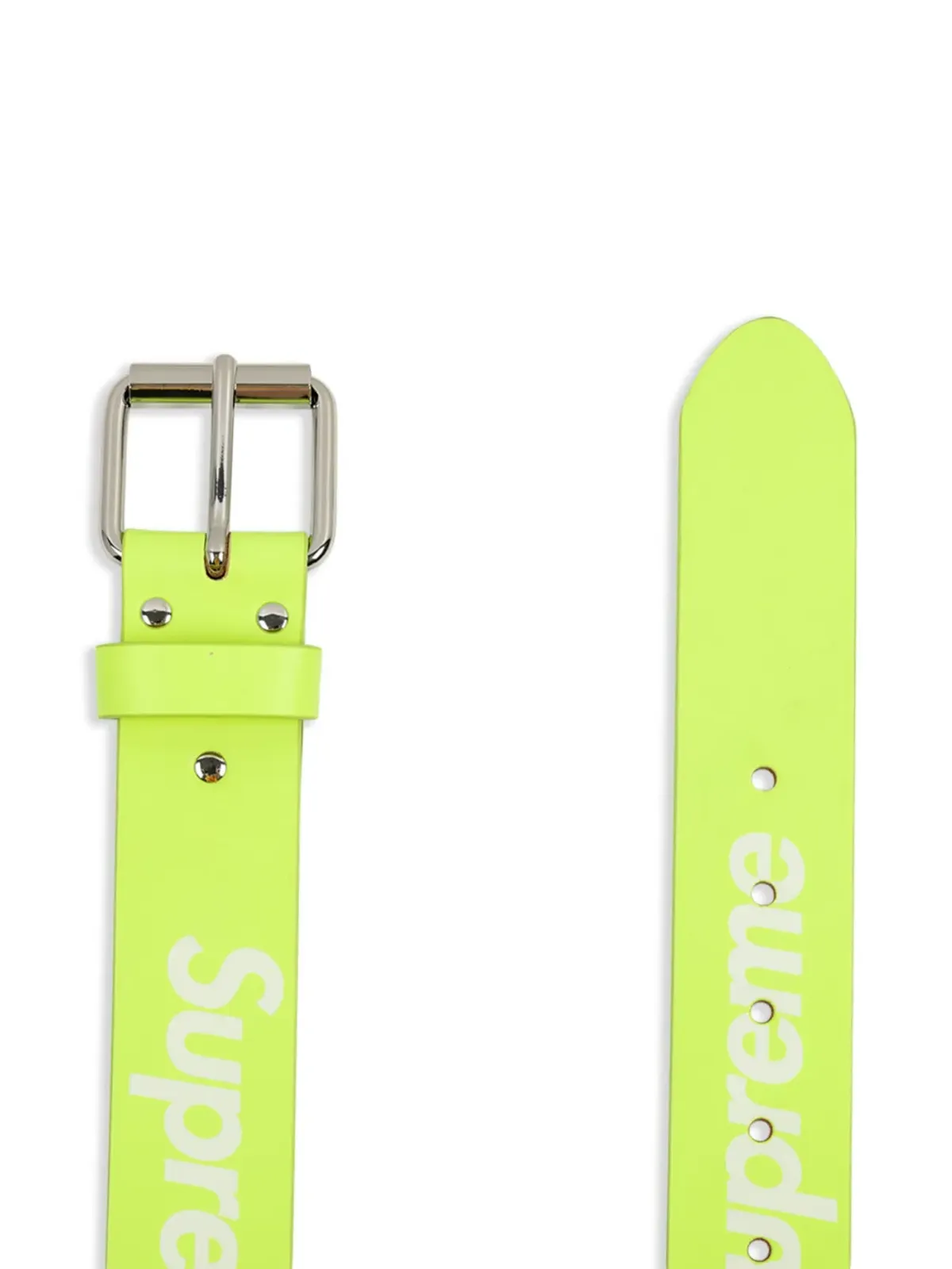Supreme レザーリピートベルト - 画像2