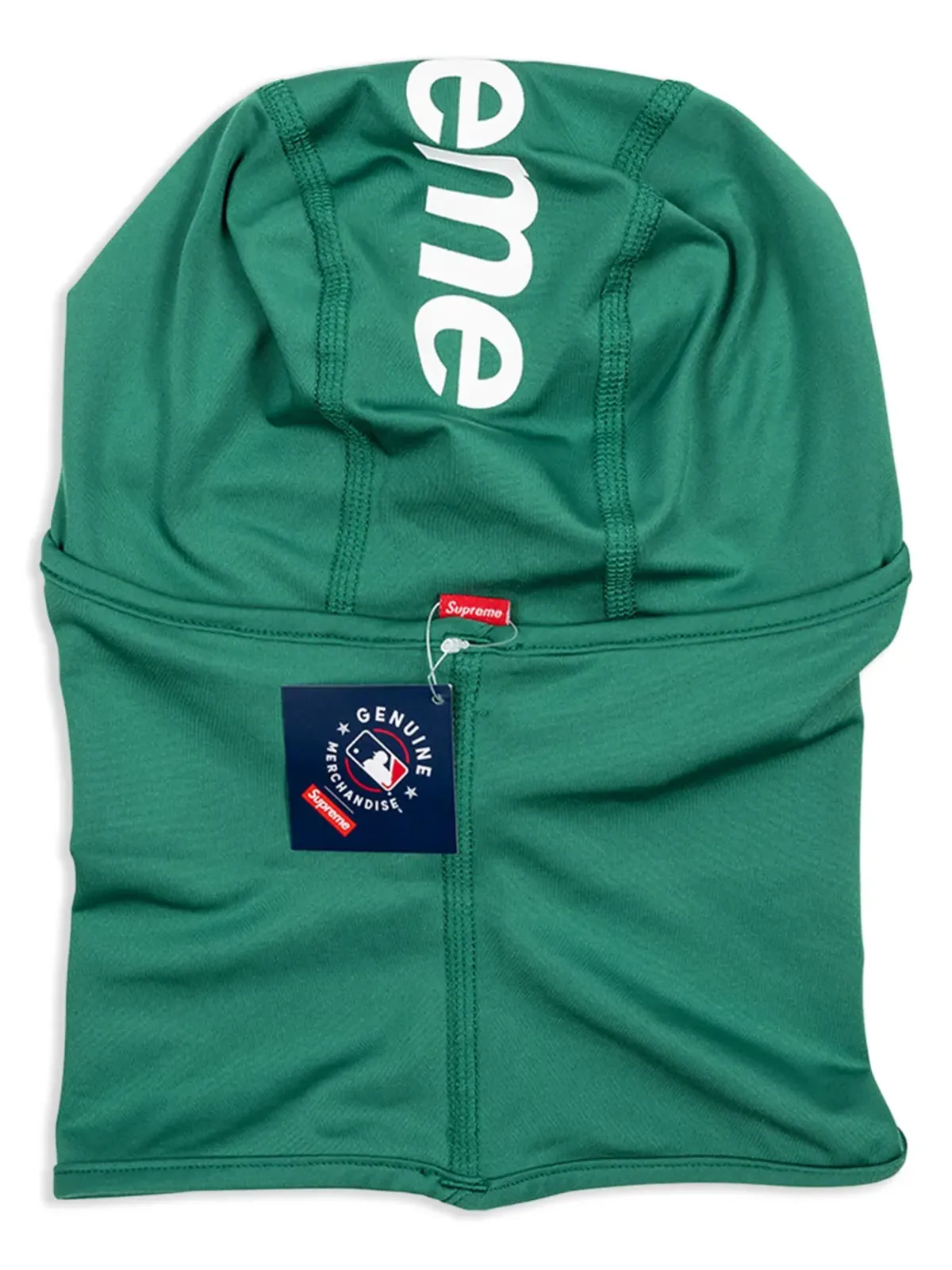 Supreme x MLB Kanji Teams Atlanta Braves ライトパインカラーの軽量バラクラバ - 画像2