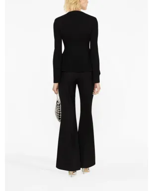 Blumarine ドレープド・シングルブレスト・カディー・ブレザー - サムネイル3