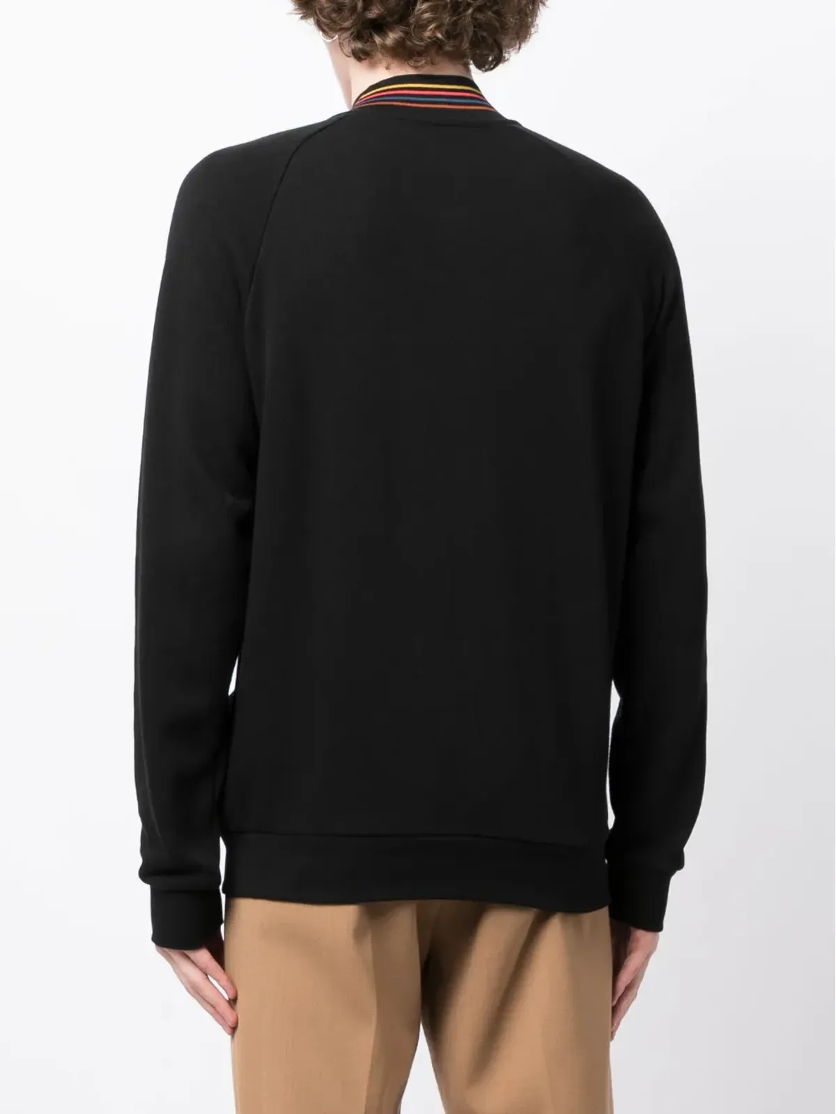 Paul Smith ストライプカラー付き ロゴパッチ ジャケット - 画像4