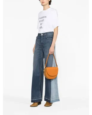 Victoria Beckham スローガンプリント オーガニックコットン Tシャツ - サムネイル4