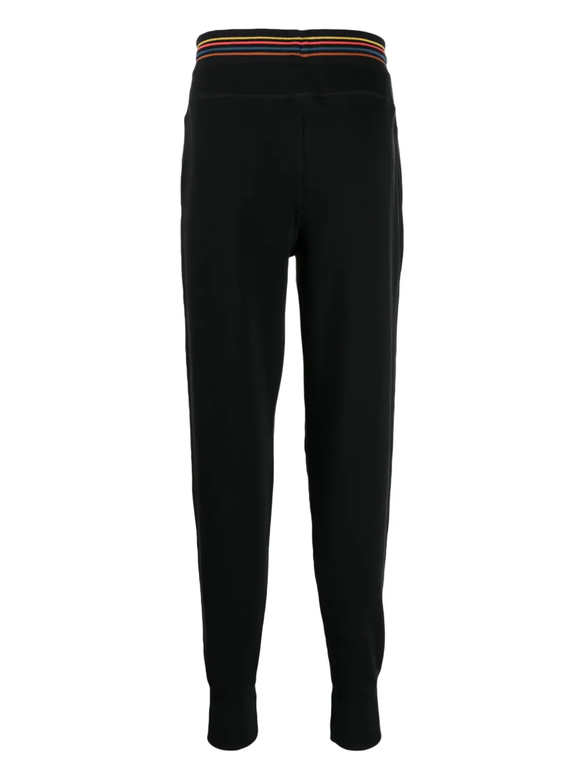 Paul Smith ストライプトリム トラックパンツ ブラック - 画像2