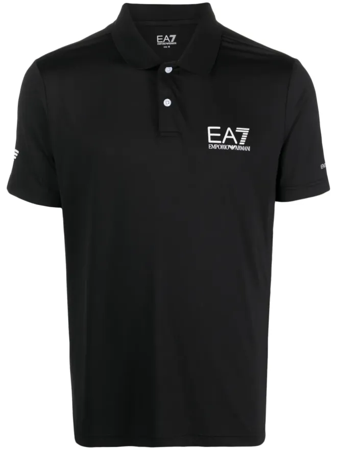 Ea7 Emporio Armani Ea7 Emporio Armani ロゴプリント ポロシャツの商品画像