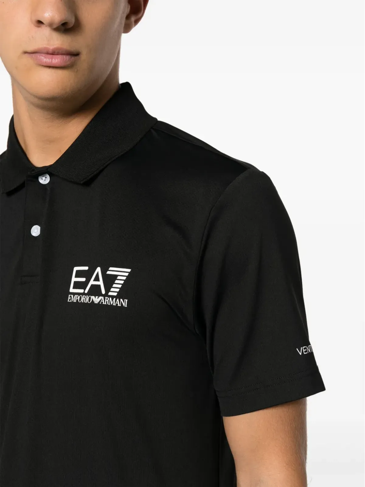 Ea7 Emporio Armani ロゴプリント ポロシャツ - 画像5