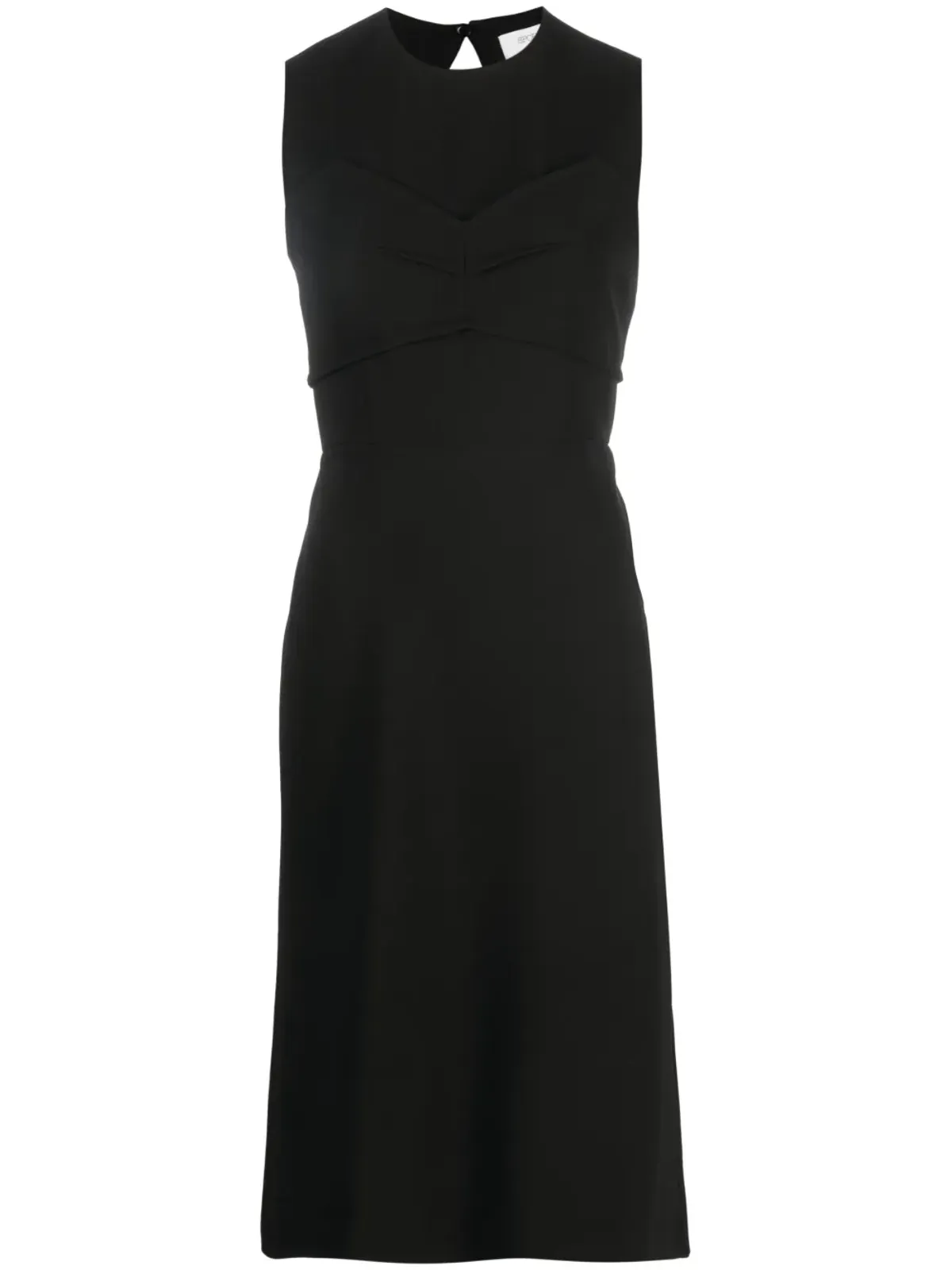 Sportmax オープンバック ノースリーブドレス - 画像1