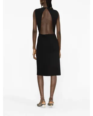 Sportmax オープンバック ノースリーブドレス - サムネイル3