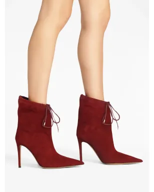 Alexandre Vauthier ポインテッドトゥ スエード ブーツ - サムネイル5