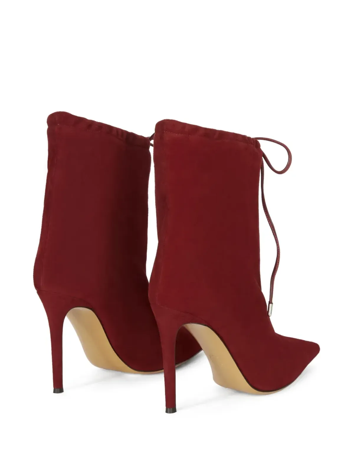 Alexandre Vauthier ポインテッドトゥ スエード ブーツ - 画像3