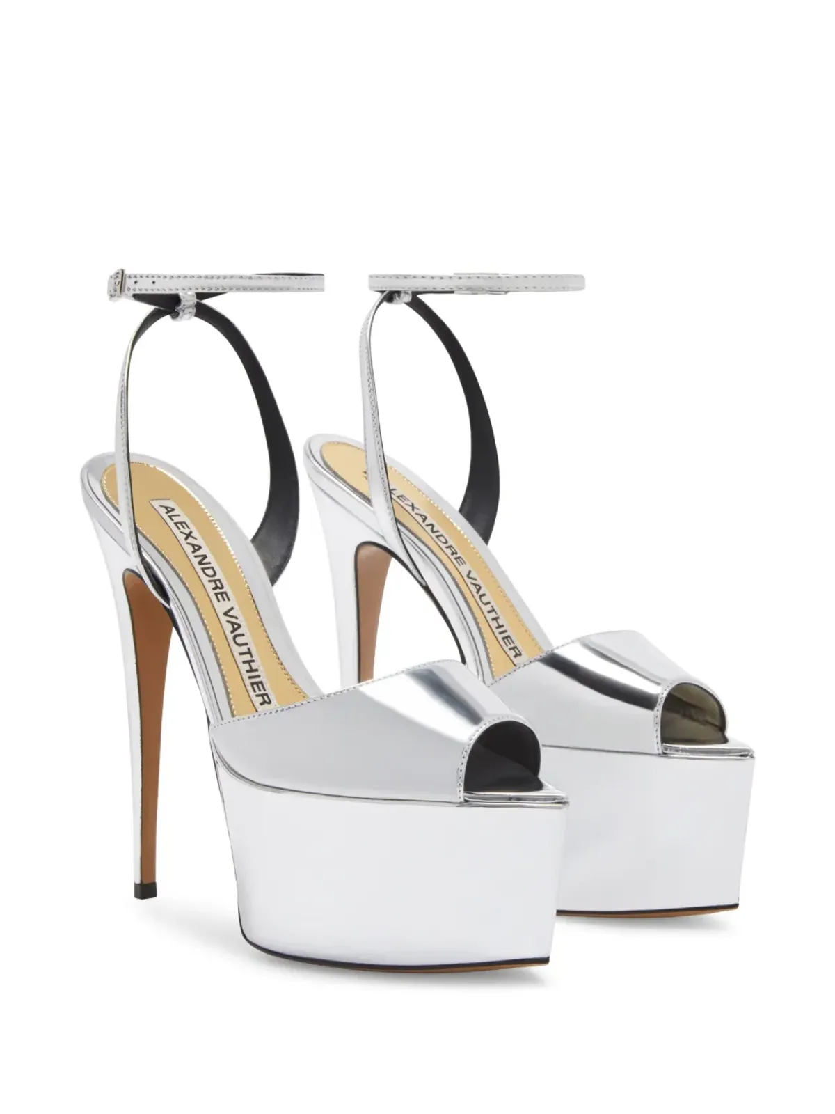 Alexandre Vauthier オープントゥサンダル - 画像2