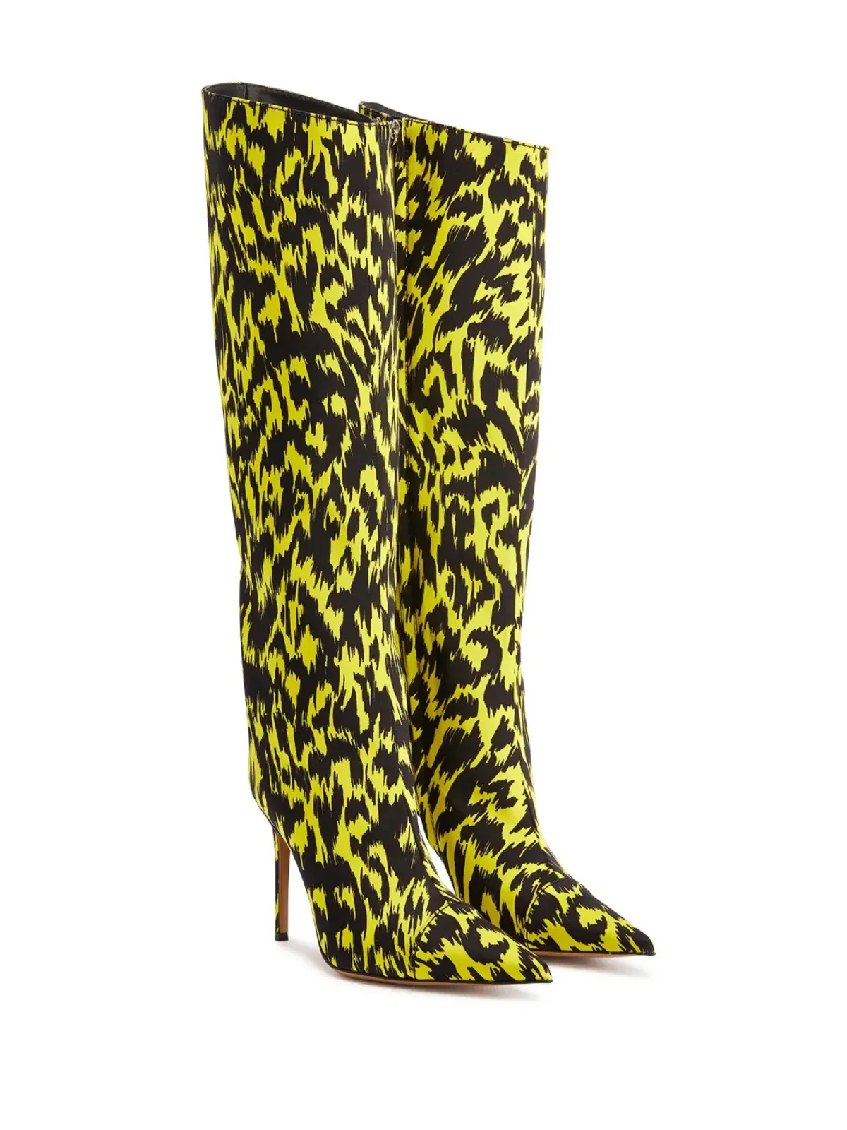 Alexandre Vauthier Alex 110mm グラフィックプリント ニーハイブーツ - 画像2