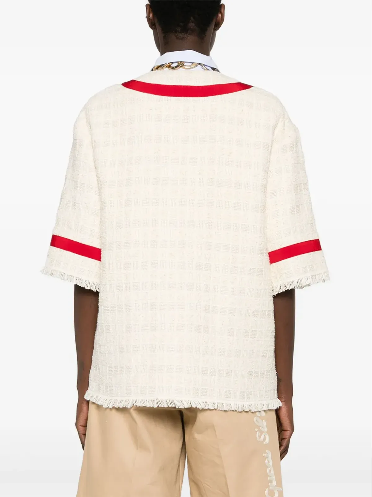 Gucci インターロッキングG ブークレ ジャケット - 画像4