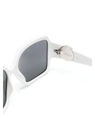 Versace Eyewear メデューサ・プレート スクエアフレーム サングラス - サムネイル3