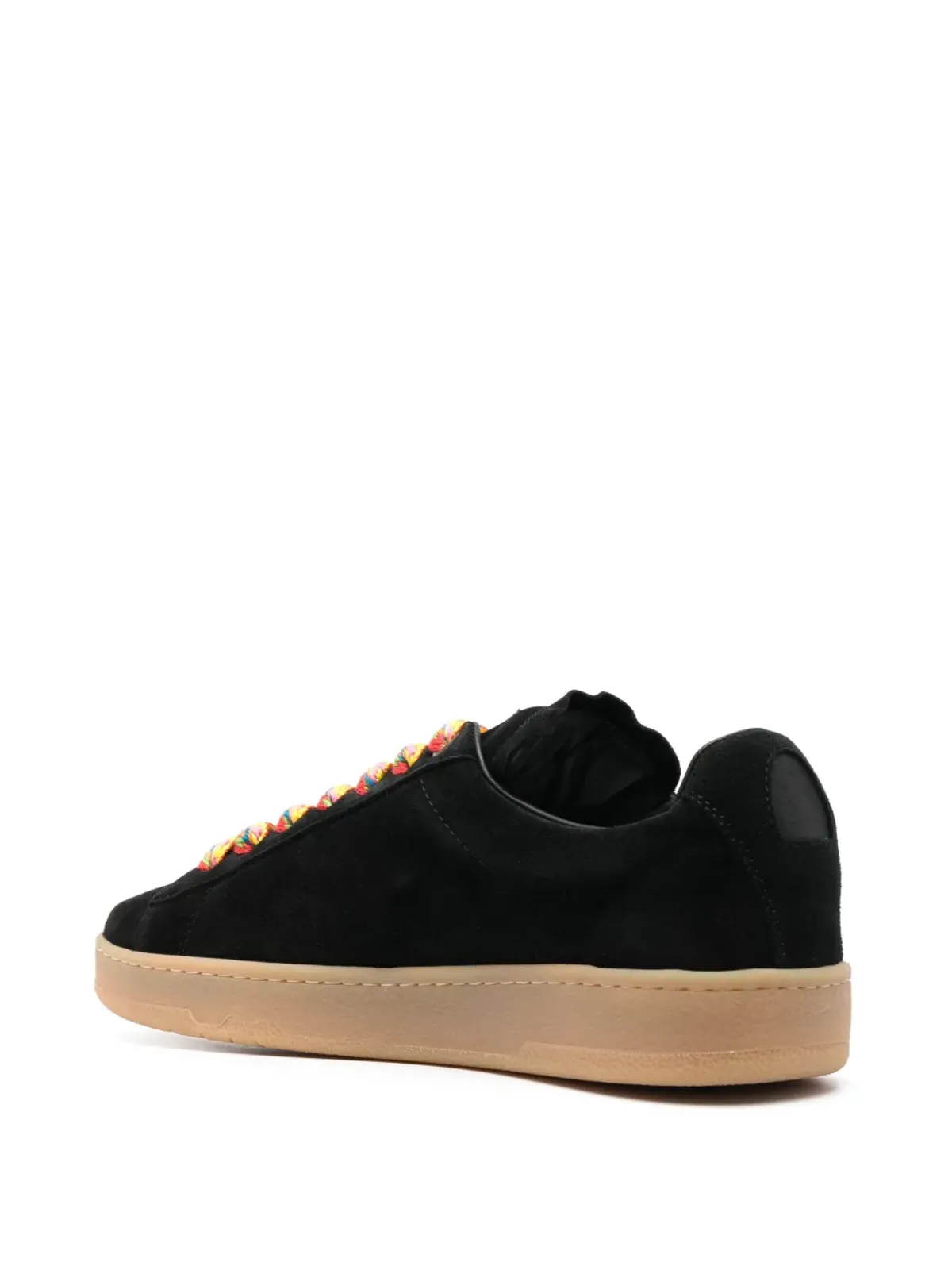 Lanvin スエード ロー・トップ スニーカー - ブラック - 画像3