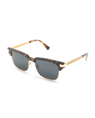 Versace Eyewear ロゴディテール スクエアフレーム サングラス - サムネイル2