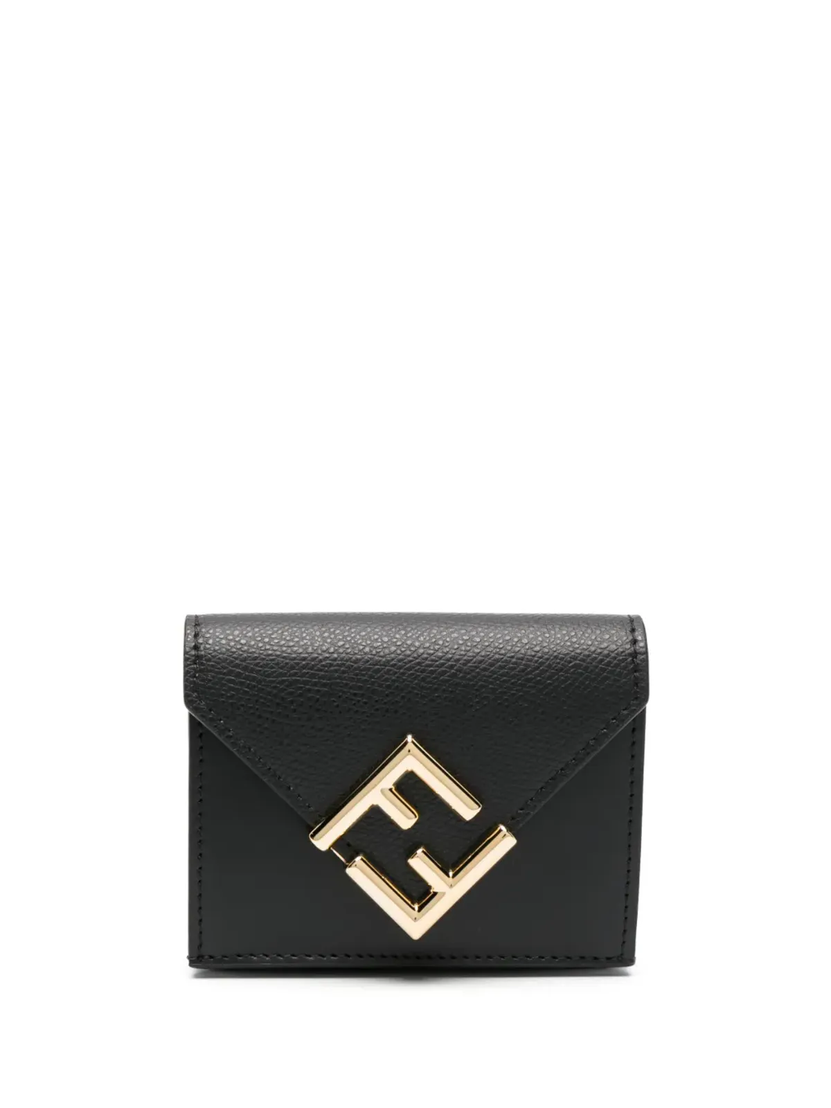 FENDI FFロゴプレート三つ折りウォレット - 画像1