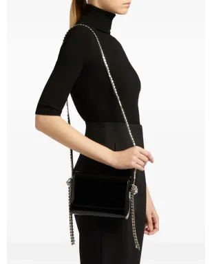 Alexandre Vauthier パテント仕上げクラッチバッグ - Black - サムネイル2
