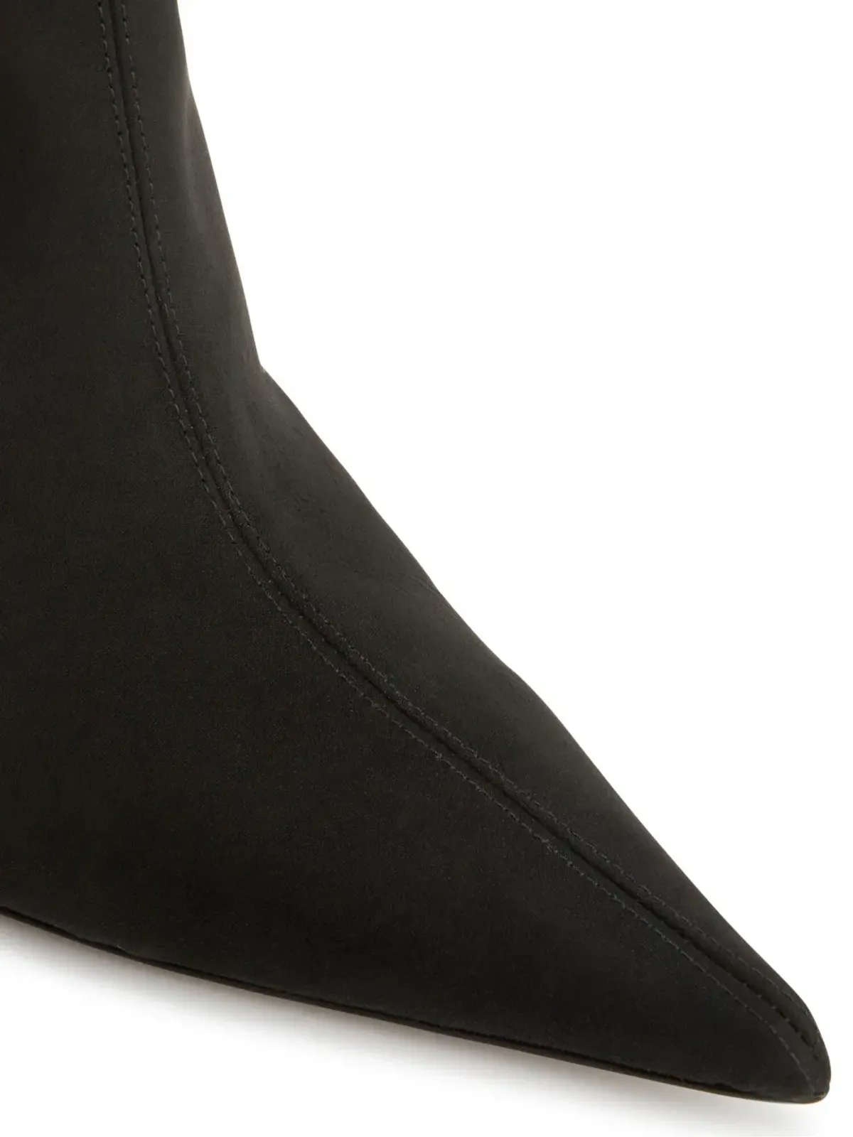 Alexandre Vauthier クリスタルエンブリッシュメントディテール ブーツ ブラック - 画像4