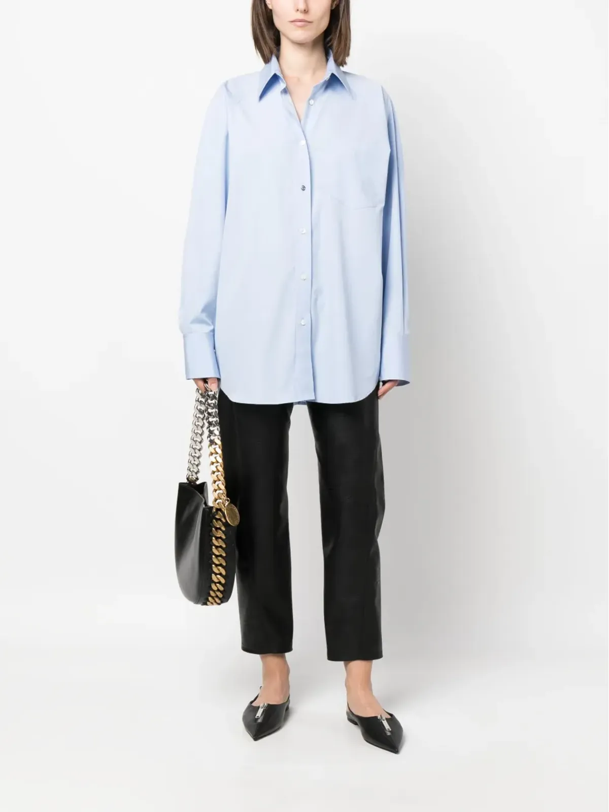 Stella McCartney ロングスリーブ コットンシャツ - 画像2