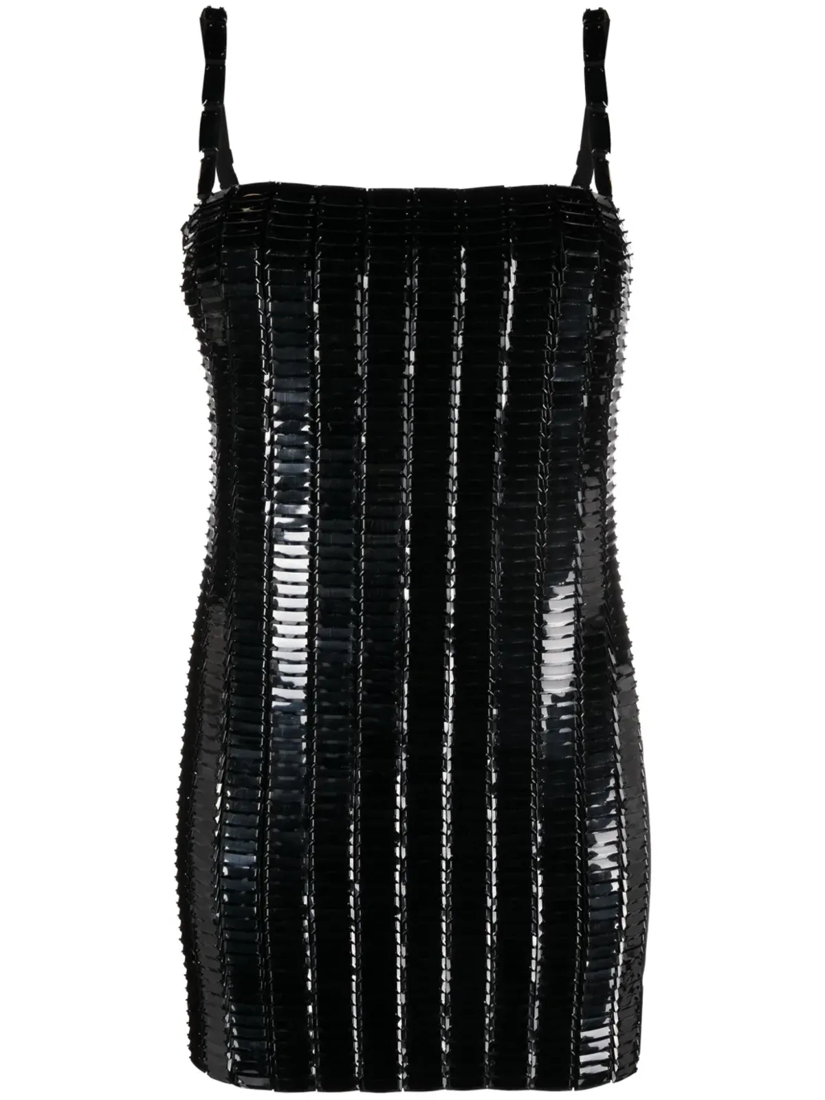 The Attico Rue embellished mini dress - 画像1