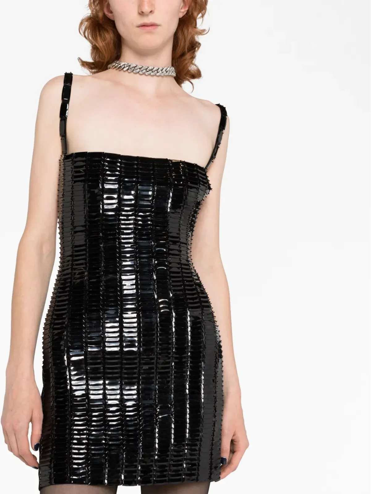 The Attico Rue embellished mini dress - 画像5