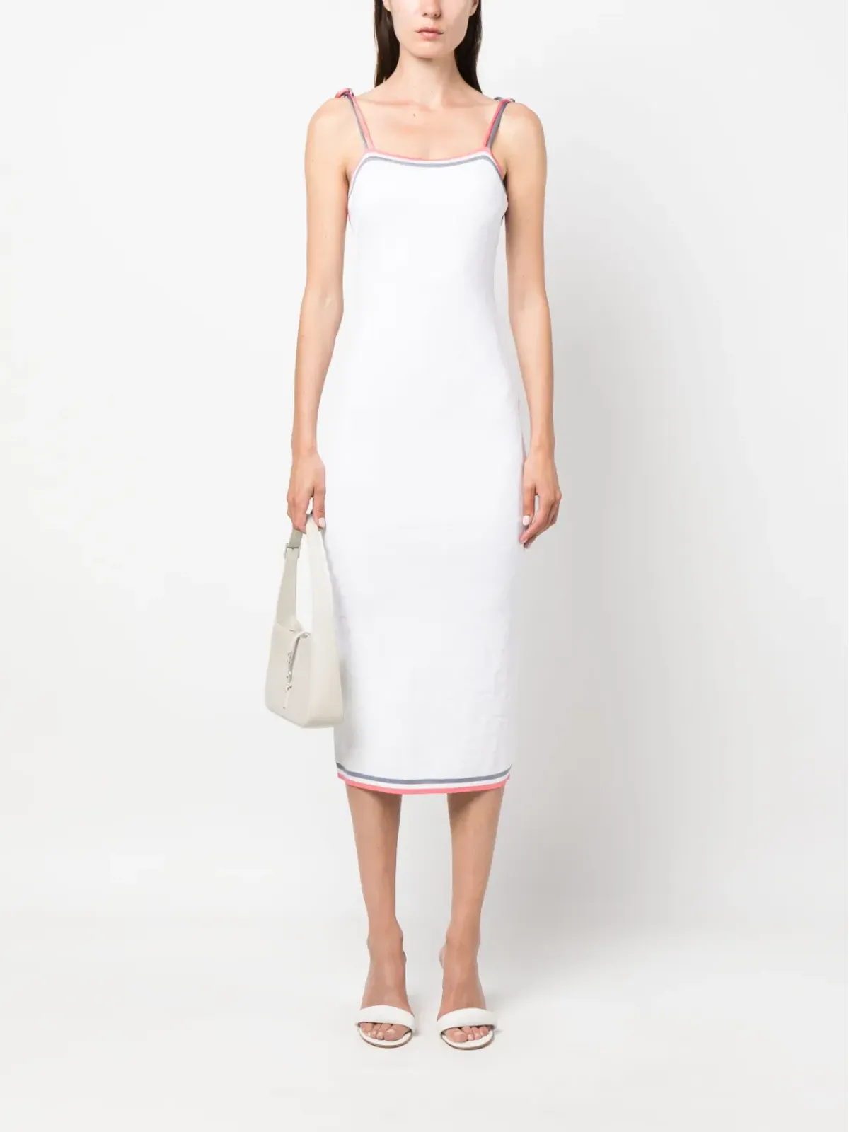 FENDI monogram midi dress - White - 画像2