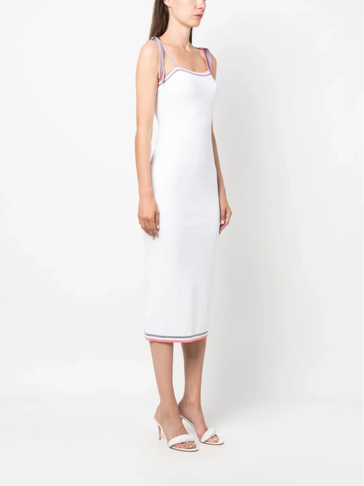 FENDI monogram midi dress - White - 画像3