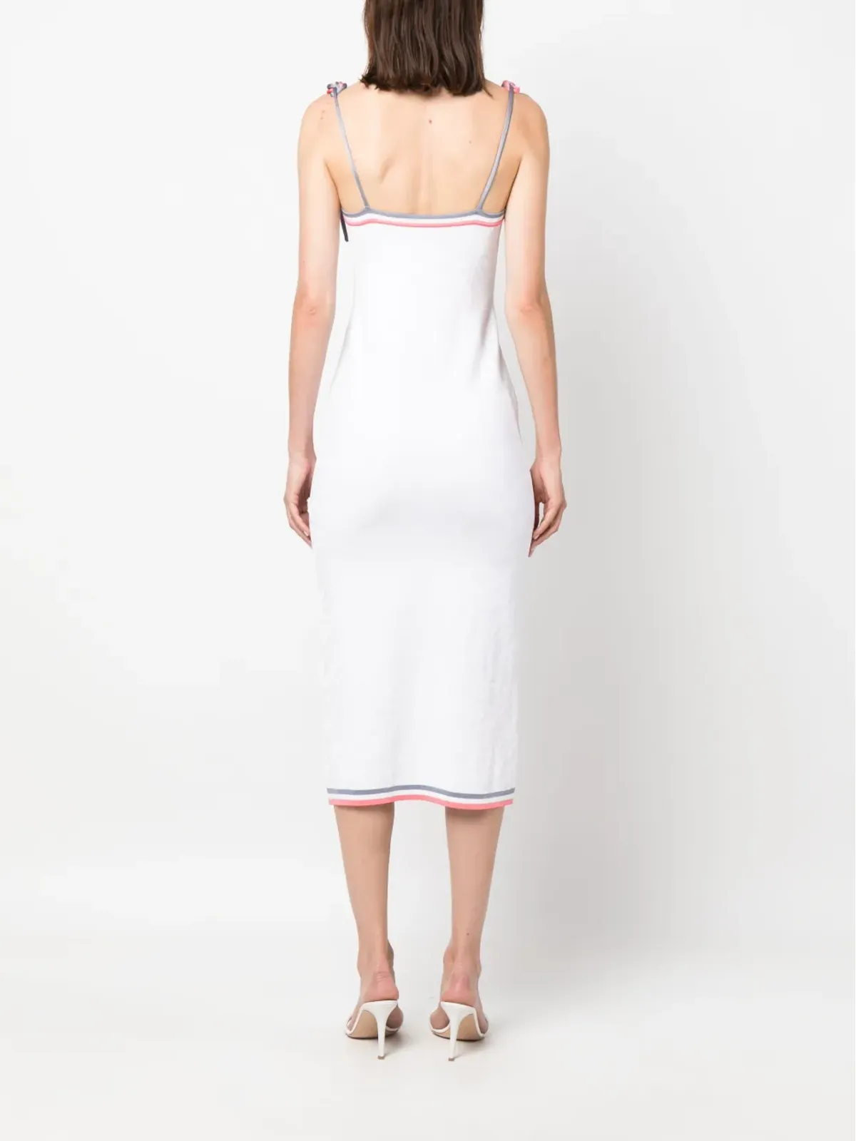FENDI monogram midi dress - White - 画像4