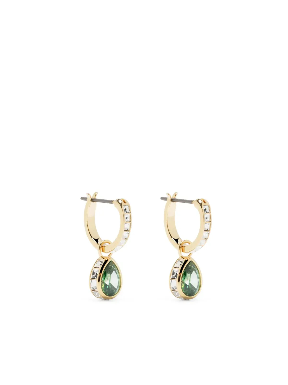 Swarovski クロマ ミニ フープピアス - ゴールド - 画像1