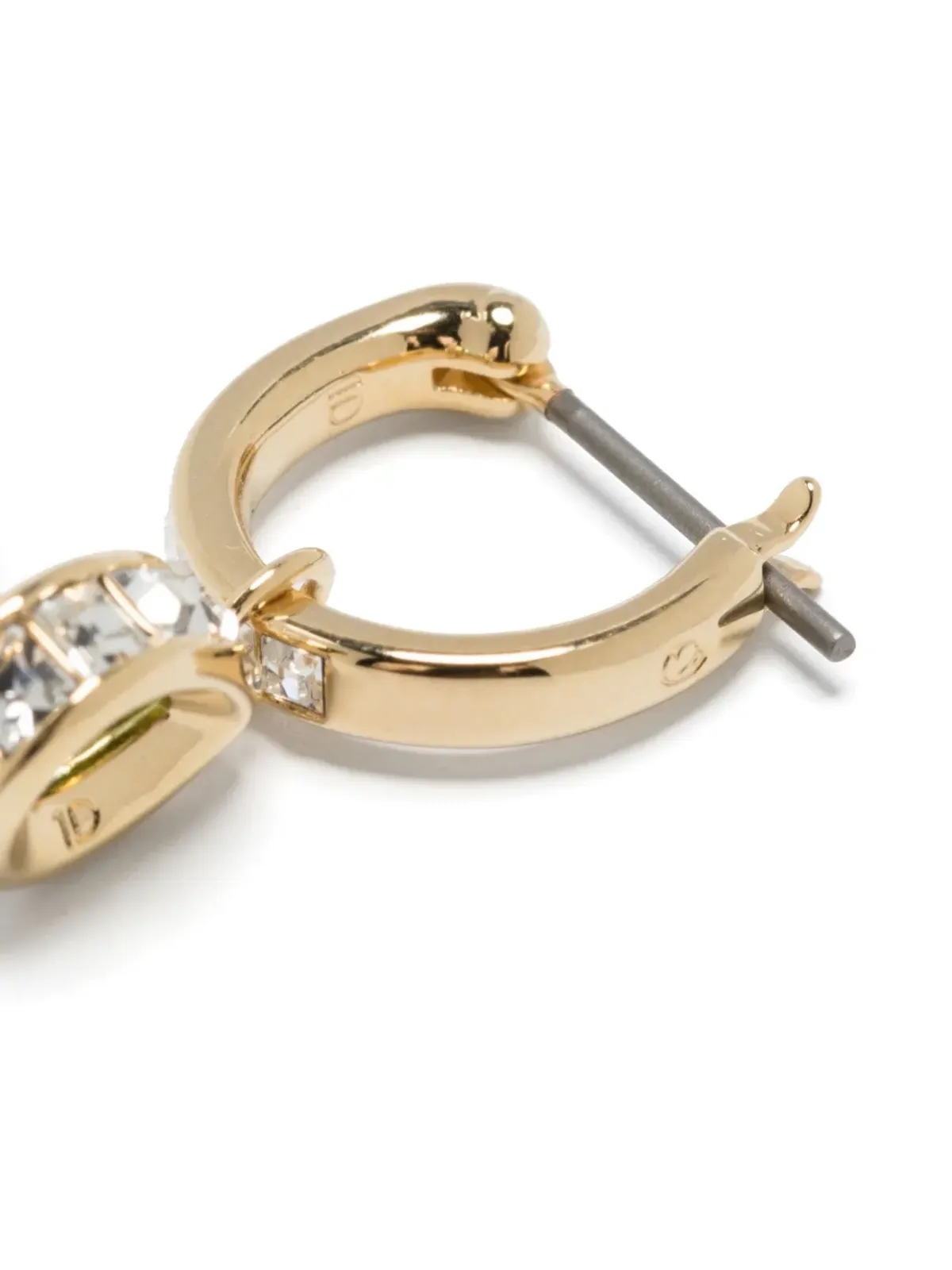 Swarovski クロマ ミニ フープピアス - ゴールド - 画像3
