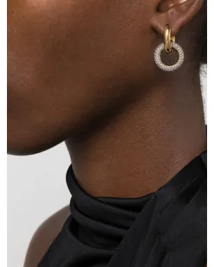 Swarovski Dextera crystal-embellished earrings ゴールド - サムネイル2