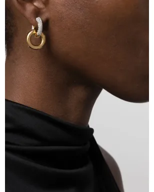 Swarovski Dextera crystal-embellished earrings ゴールド - サムネイル3