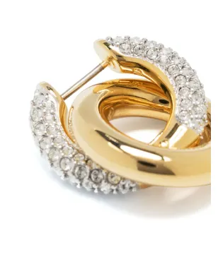 Swarovski Dextera crystal-embellished earrings ゴールド - サムネイル4