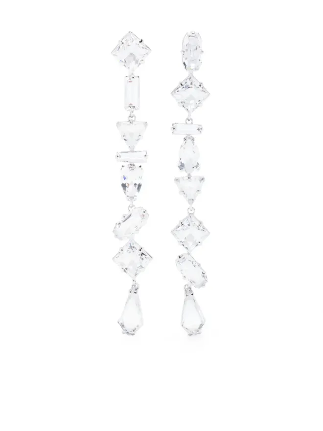 Swarovski Swarovski Mesmera クリスタル装飾ピアス - Silverの商品画像