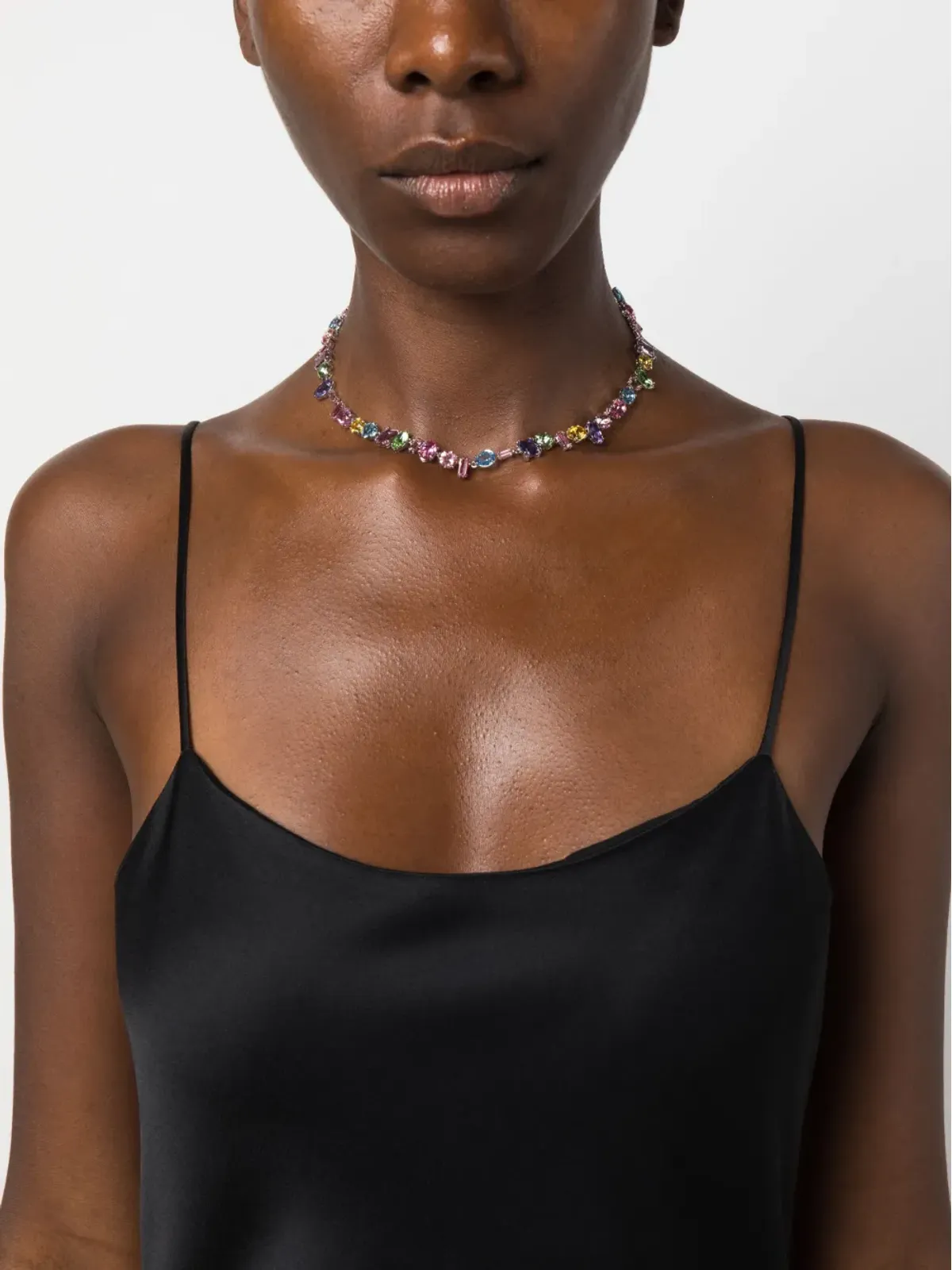 Swarovski ジェマ ミックスクリスタル ネックレス - 画像2