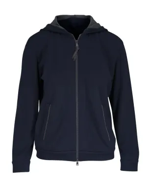 Brunello Cucinelli モニリチェーン付きジップフーディ - サムネイル1