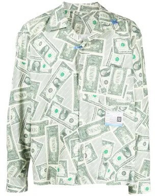 Maison MIHARA YASUHIRO Dollar Bill ロングスリーブシャツ - サムネイル1